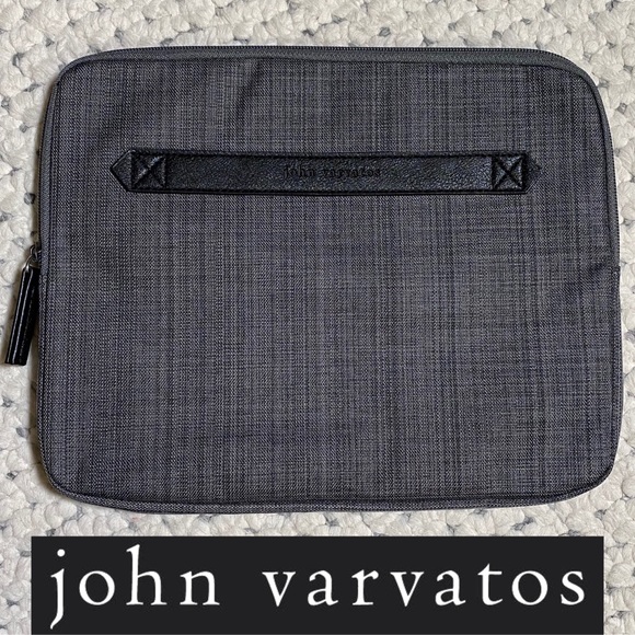 JOHN VARVATOS iPad padded case tech NWT sleeve 12 - Picture 2 of 8